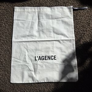 L'AGENCE White Dust Bag